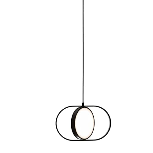 Luminaire suspendu à hauteur réglable pour éclairer une grande table de séjour