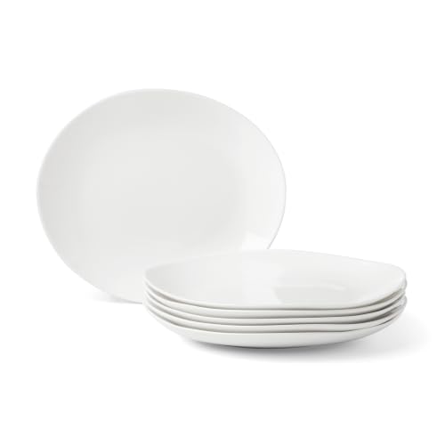 Image of Lenox Studio 1414 Curve Accent Plates Set For 6