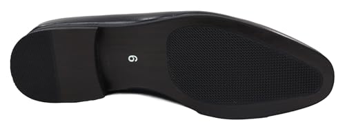 Mocasines de vestir para hombre con acabados de alta calidad en negro y marrón 6