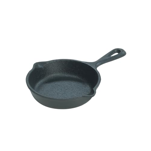 Image of Lodge Seasoned Cast Iron Skillet - PFAS-Free, Non-Toxic Cookware - Use with an Oven, Stove, Grill, or Campfire - Naturally Non-Stick & Oven Safe - 3.5 Inches