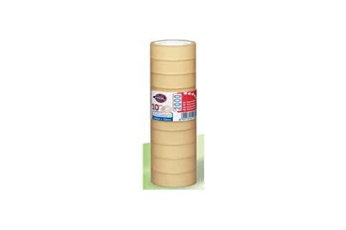Ruban adhésif pour bureau transparent 19mm x 10m EUROCEL PP2000 pour fournitures scotchs