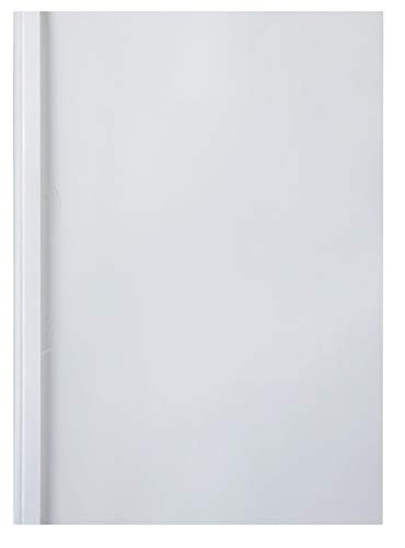 GBC® - Cartellina termica ThermaBind™ Standard, in cartoncino 240 g/m², copertina anteriore trasparente, A4, 30 mm, per 280 fogli, colore: Bianco opaco (50 pezzi), confezione da 50 pezzi
