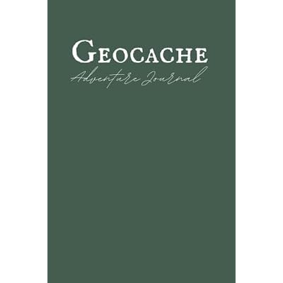 Geocache Adventure Journal
