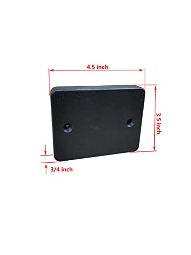 Image of Brocraft Resistant Marine-Grade Boat Transducer Mounting Plate Hardware Kit /Transducer Mounting Board