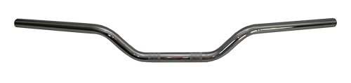 Guidon Accossato acier chromé 22 mm pli bas pour moto Yamaha Tracer 7 2020-2025