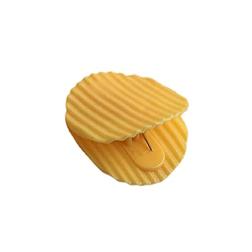 VEILTRON Multifunctionele gele aardappelchipclip snack food-zak verzegelingsclip keuken eetkamer organisatie… - Image 7