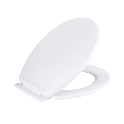 ARVO Abattant WC à fermeture amortie – S'adapte à la plupart des cuvettes standard, charnières...