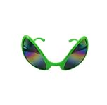 VIGUEUR Novelty Alien Glasses for Alien Costume Accessories, Green, Green, standard