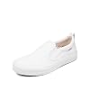 Taos Rubber Soul Slip-On Women's Sneaker - Fresh and Clean Canvas Design with Effortless Style, Removable Footbed and Arch Support - Elevated Comfort for All-Day Fashion