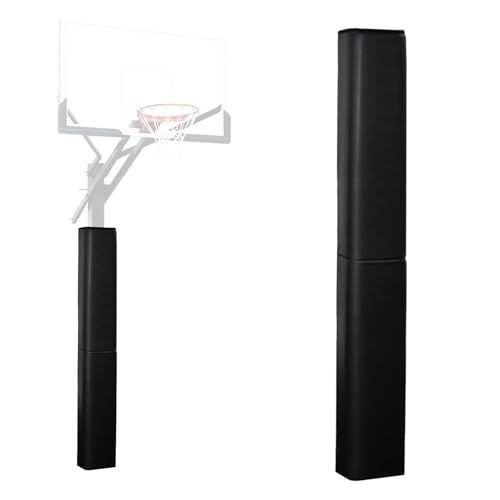 VANCL Pole Padding 4" Square Garage Pole Padding Heavy Duty Basketball Pole Pads 4 Inch Durable Basketball Pole Pad UV-Resistant Waterproof, Black (Fit 4x4 Inch Pole-5 Feet Tall)… by VANCL - Used condition - US$86.90