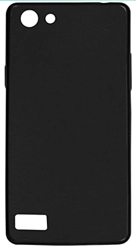 Image of Mobile Back Cover Case for Oppo Neo 7 (Silicone Case|CameraProtection|Black SC1510)
