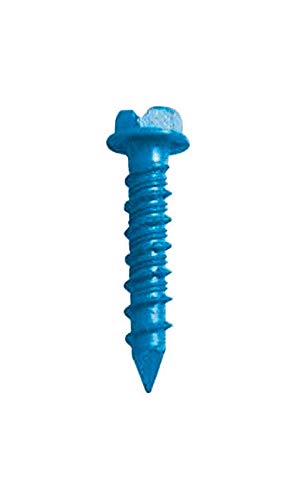 ITW Tapcon 1/4 in. Dia. x 1-1/4 in. L Steel Hex Head Concrete Screw Anchor 75 per box