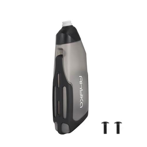RRSKIT 600ml Aerodynamic Bike Water Bottle, BPA-Free, Grey