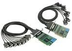 MOXA (CP-138U-I) 8 Port RS-422/485 async Board, Universal PCI Bus, 921.6Kbps, Embedded 15KV ESD Protection, 2KV Optical Isolation Protection