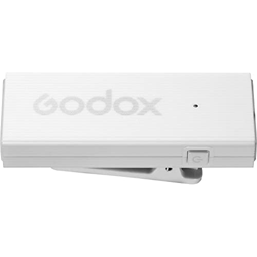 Image of GODOX MoveLink Mini LT 2-Person Wireless Microphone System for Cameras & iOS Devices (Cloud White)