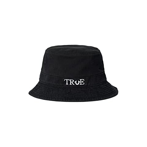 True Religion Unisex's True Bucket Hat, Black, One Size Cover