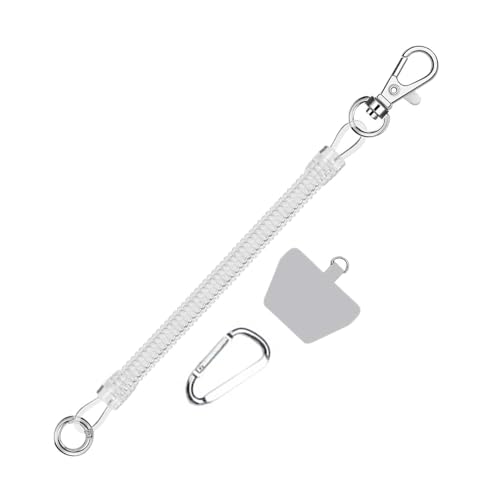 Hardware de viaje antipérdida con correa móvil retráctil y mosquetón de sujeción 7