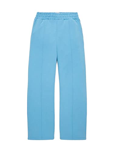 Pantalon de survêtement fille TOM TAILOR 1035178 en coton mélangé gris