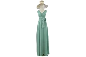 Elegant and Demure Dusty Sage Green Tea Party Dress