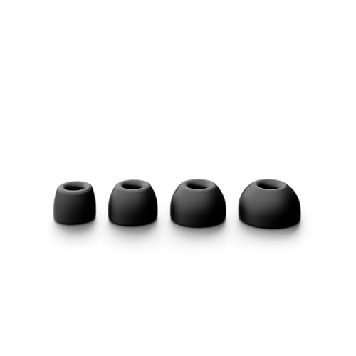 EPOS Adapt E1 Almohadillas de Silicona – Repuestos Negros para Auriculares In-Ear Adapt E1 – Ajuste Cómodo, Llamadas Claras y Uso Diario sin Complicaciones