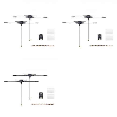 IGOHONE 3X Gemini 2.4G/915Mhz �f���A�� EL �_�C�o�[�V�e�B ���V�[�o�[ 100mW -1 �R�l�N�^ FPV RC �������h���[�� �N���b�h�R�v�^�[�p