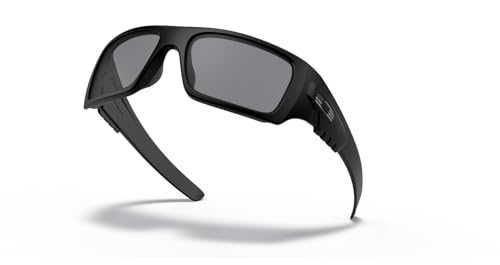 Oakley Standard Issue Det Cord Sunglasses Matte Black Tonal Flag with Grey Lens 61mm4