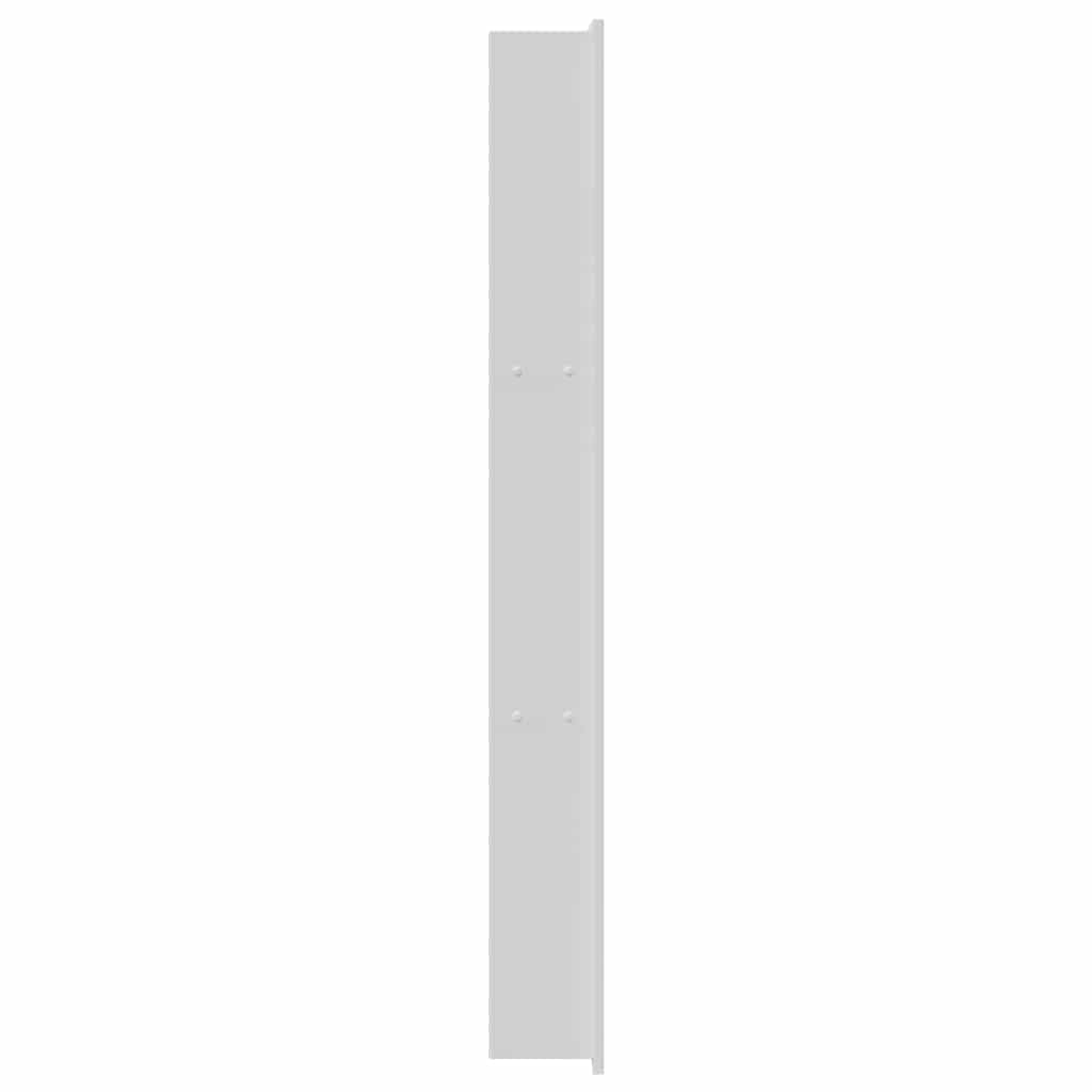 Aneks prysznicowy biały 90 x 30 x 9,5 cm stal szlachetna ścianka prysznicowa kabina prysznicowa kabina prysznicowa ochrona przed pryskaniem szklana ścianka działowa nakładka na wannę drzwi