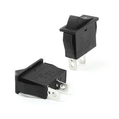 Commutateur AC 250V 3A SPST interrupteur unipolaire unidirectionnel On-Off
