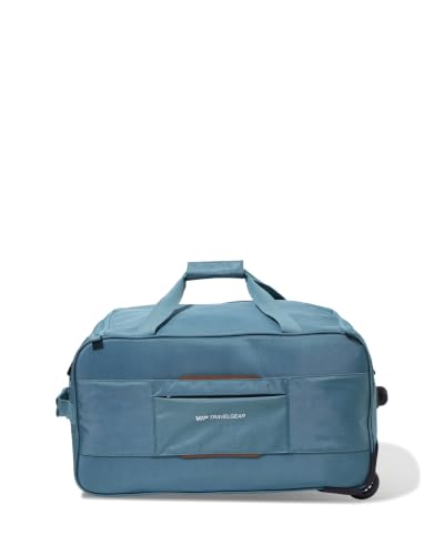Image of VIP Grande Cabin (Small Size) 2-Wheel Duffle Trolley Bag, Smoke Blue