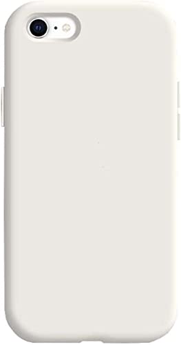 Coque silicone Apple iPhone SE3 blanche finition premium antichoc