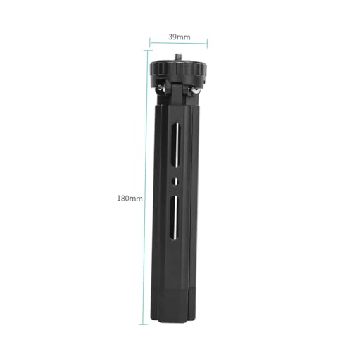 Soporte mini de mesa KOMBIUDA de aluminio plegable para teléfonos y cámaras DSLR con tornillo 6