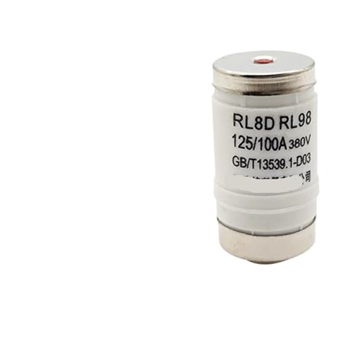 Fusible en céramique spirale RL8D 100A 380V pour protection des circuits industriels D03