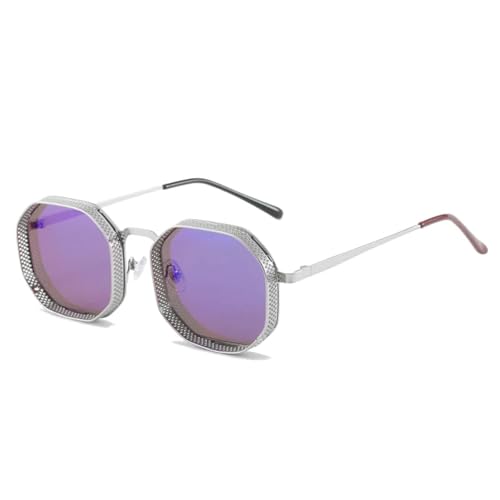 Lunettes de soleil steampunk métal pour vos festivals et sorties mode urbaines en look branché