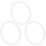 ASAKKURA 3 Stück Silikondichtungsringe für Flaschen 8cm O ring Lebensmittelecht Elastisch Dicht für Isolierte Thermosflaschen und Lebensmittelgläser