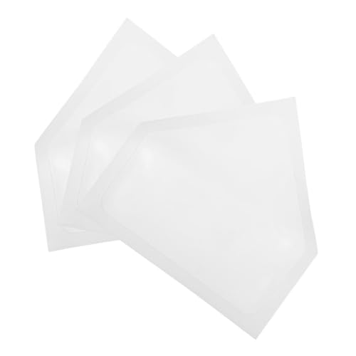 Toyvian 3Pcs Baseball Training Plate Durable Pitcher Mat for Enhanced Throwing Technique Accuracy Compact Baseball Training Signs for Players of All Skill Levels