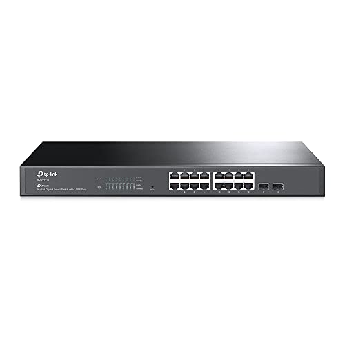 TP-Link Jetstream 16-Port Gigabit Smart Switch with 2 SFP Slots