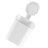 Toddmomy 吸盤式パンチ歯ブラシオーガナイザー 排水穴付きABS製壁掛けホルダー バスルーム用収納スペース節約ラック