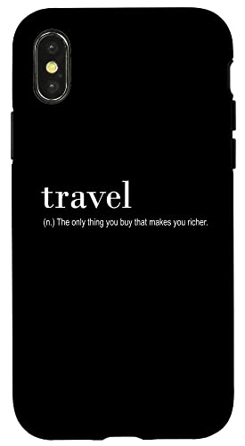 �g���x���[�t�@�j�[ - Travel Only Thing You Buy That �X�}�z�P�[�X iPhone X/XS �p