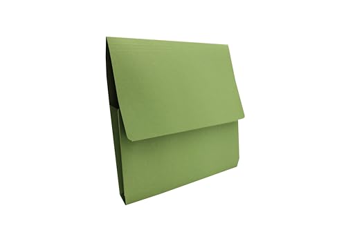 Legal Filing, Ref 713704 1/2 Flap Document Wallet, Box of 50, Made from 250gsm Strong Medium Weight Recycled Manilla - Image 2