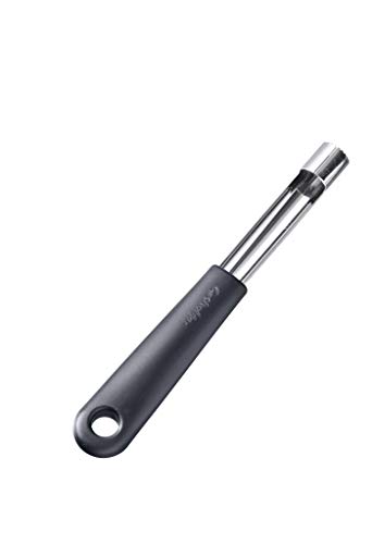 GastroMax - Apfelentkerner - Apfelausstecher - Apfelentsteiner - Edelstahlklinge - Polypropylen - Schwarz - Küchenhelfer - 20 5cm - Einfache Anwendung
