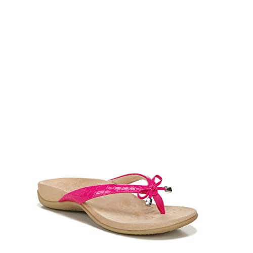 Image of Vionic Women's Rest Bella Toe Post Sandal- Supportive Ladies Orthotic Sandals that include Three Zone Comfort with Arch Support- Flip Flop for Ladies, Medium and Wide Width Size 5-12