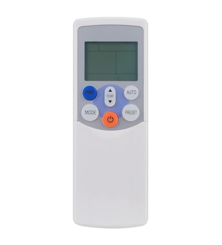 AULCMEET H01JE WH-H05JE Mando a Distancia de Repuesto Compatible con el Aire Acondicionado de CA Toshiba WH-F08J WH-H01JE WH-F09J WC-H01EE/F WC-H01EE WH-H01EE WC-H03JE WH-H03JE