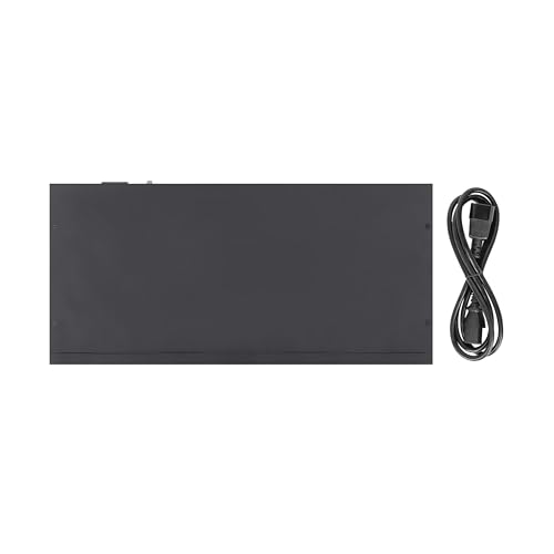 Image of Eaton Tripp Lite Series 24‑Port Gigabit Managed Switch with 2 SFP Ports, Easy Smart Web‑Managed Layer 2 Network Ethernet Splitter, 1 Gbps, 1U Rack Mount or Desktop, 3‑Year Warranty (NGS24C2-1)