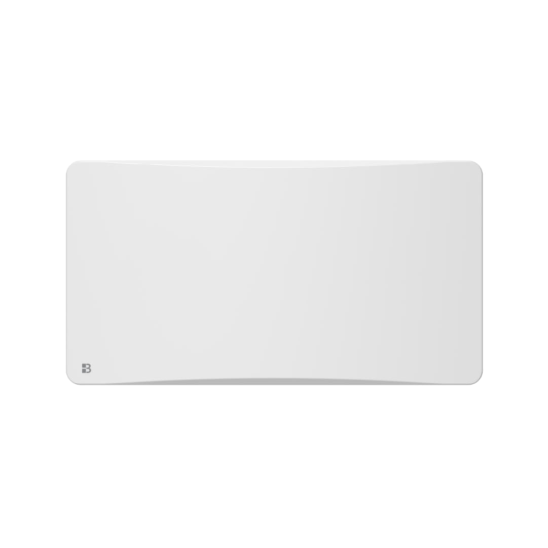 BESTHERM - Stały grzejnik elektryczny z suchym bezwładnościowym żeliwem + folia + plug & play 1500 W Bestherm ALMEA pozioma biel
