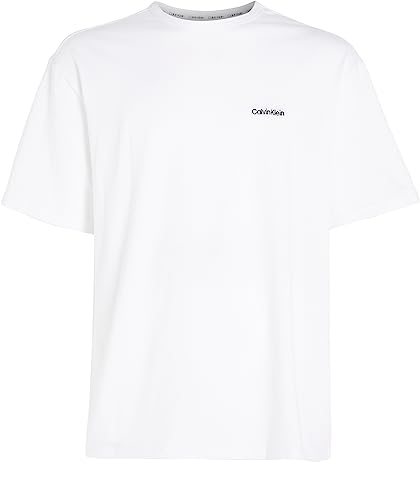 Calvin Klein T Shirt Manches Courtes Homme Crew Neck Col Ras du Cou - vue 7