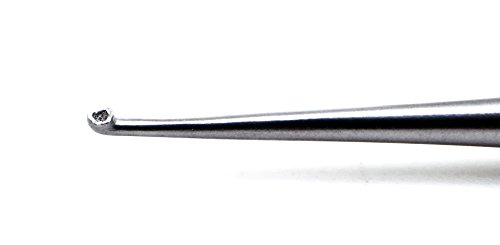 Superior Meyhoefer Chalazion Ear Curettes # -1 Cupped 0.5Mm Surgical Ent Instruments #TOP3