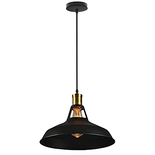 Lustre en fer E27 rétro style américain pour salon et loft
