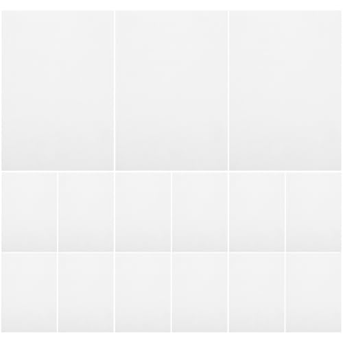 Papier de scrapbooking A5 blanc portable pour vos loisirs et ateliers créatifs