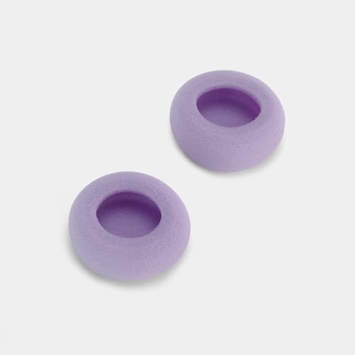 Almohadillas gruesas de espuma de repuesto para auriculares - diámetro 2 pulgadas color rosa miniatura 2