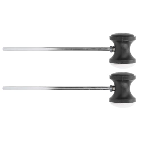 2Pcs Drum Kit Mallet para pedal de batería miniatura 3